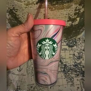 Starbucks travel cup with lid